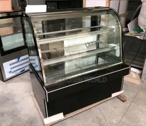 Cake Display Chiller 4ft Curved Glass