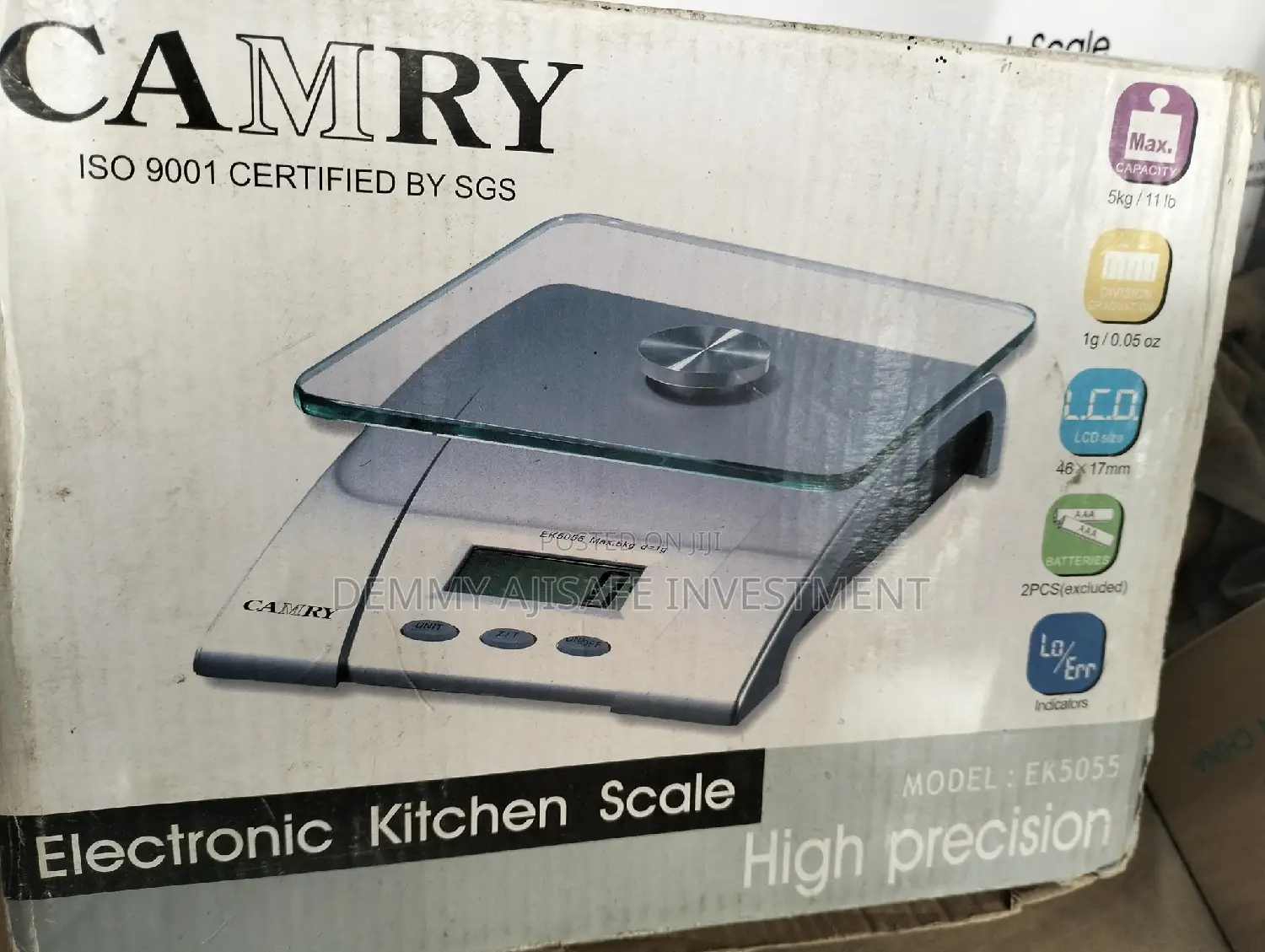Original Camry Electronic Kitchen Scale