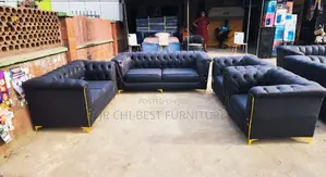 Quality Complete Set of Upholstery Fabric Tufted Sofa | Chairs | Couch