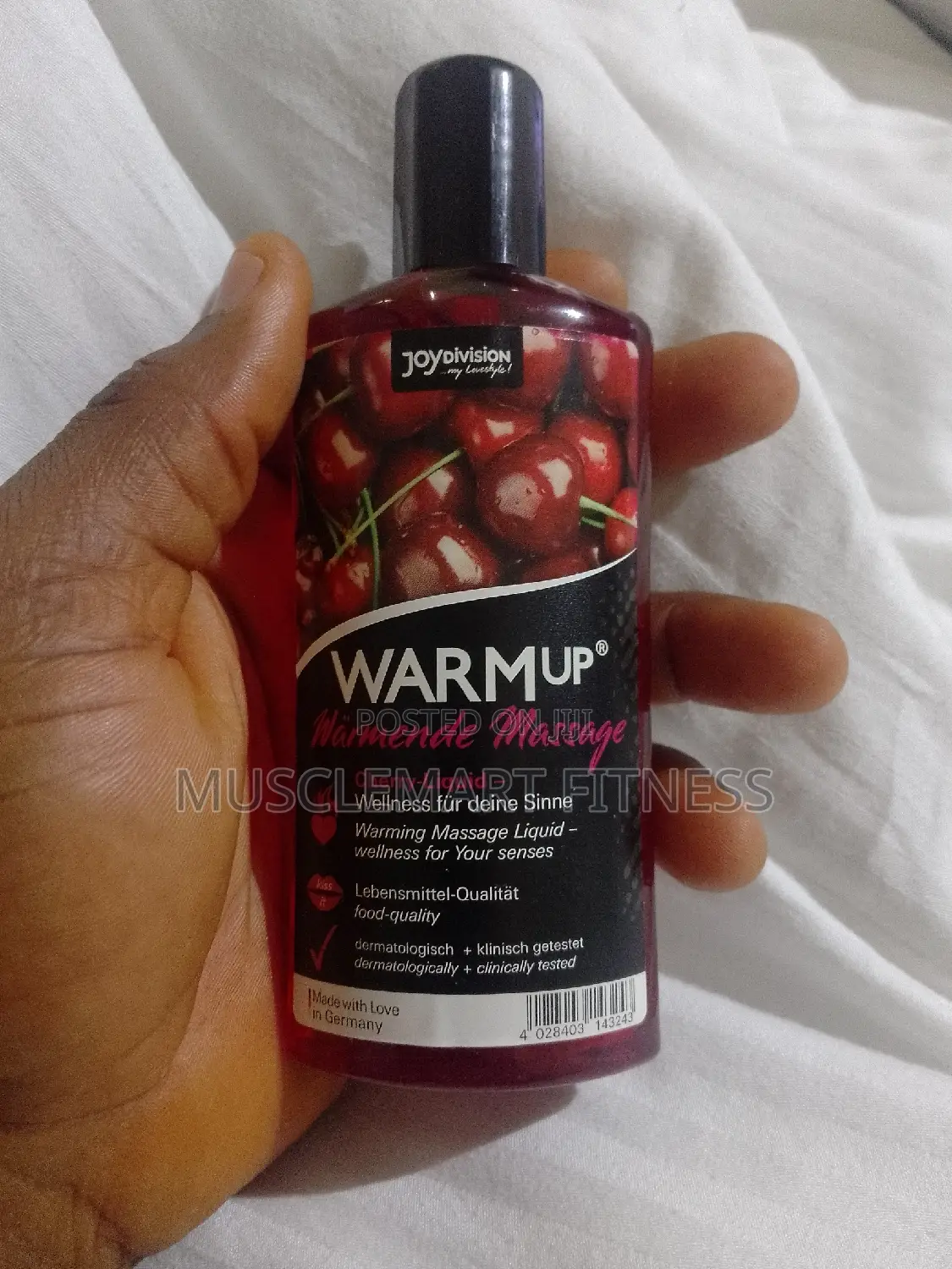 Warmup Cherry Massage Oil 150ml
