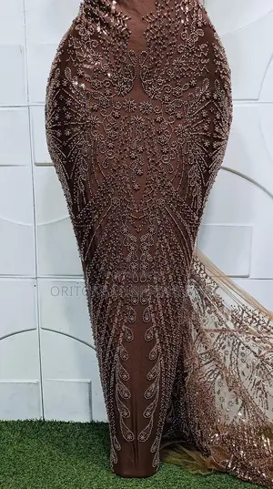 Exotic Luxury Handbeaded Lace (5yards) Wholesales Price
