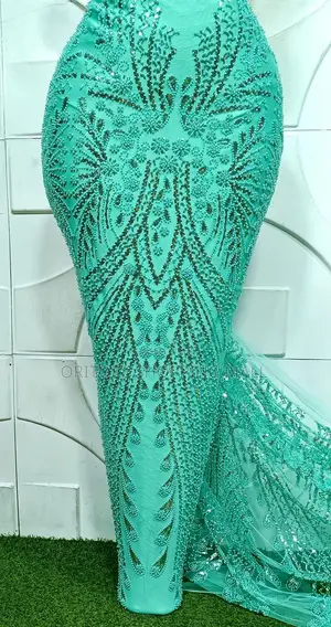 Exotic Luxury Handbeaded Lace (5yards) Wholesales Price