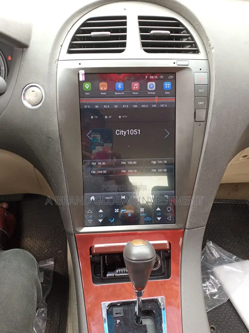 2007-2012 Lexus Es 350 Tesla Android Navigation System