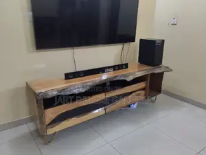 Stylish Wooden Timber Console