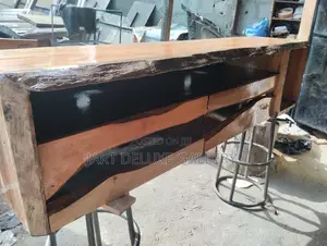 Stylish Wooden Timber Console