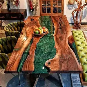 Stylish Wooden Epoxy Table