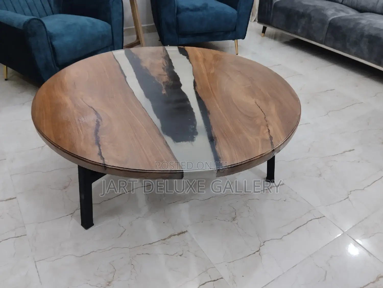 Stylish Wooden Epoxy Table