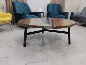Stylish Wooden Epoxy Table