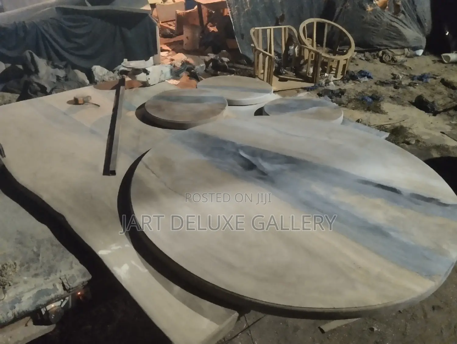 Stylish Wooden Epoxy Table