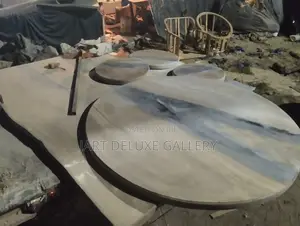Stylish Wooden Epoxy Table