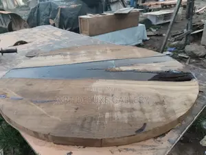 Stylish Wooden Epoxy Table
