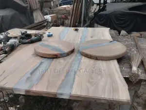 Stylish Wooden Epoxy Table