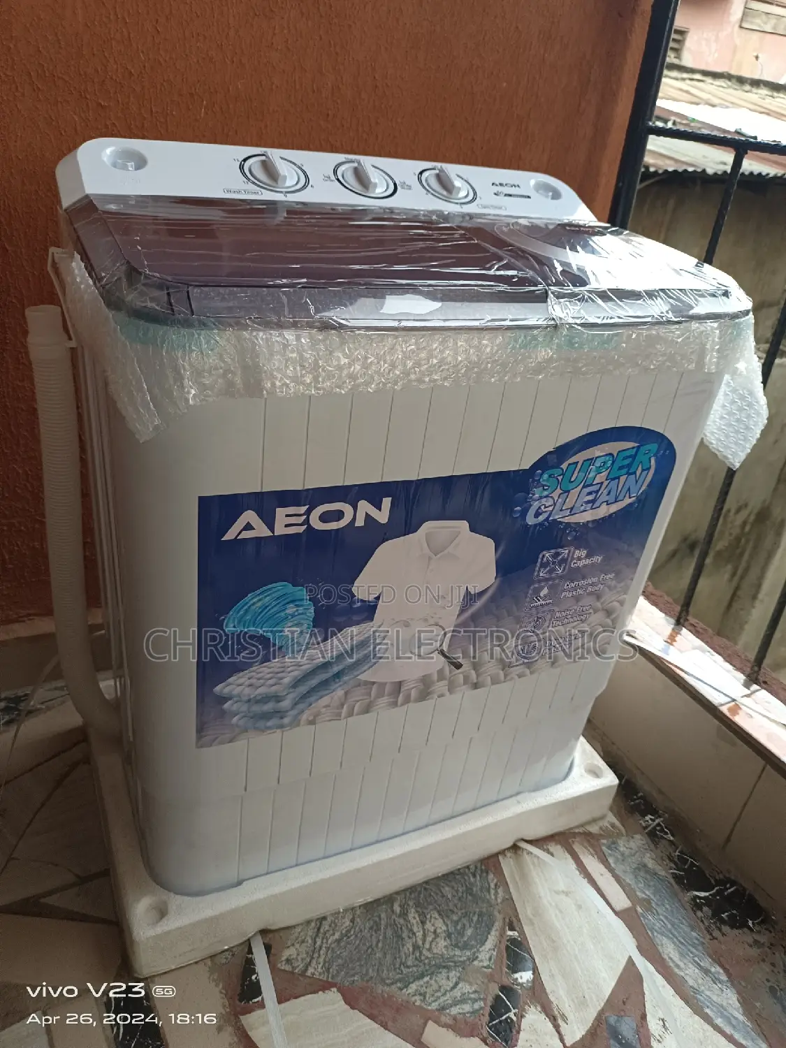 Aeon 5kg Washing Machine With Spin Dry Brand New