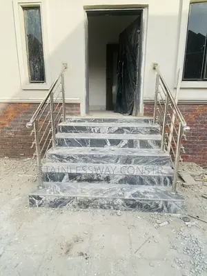Entrance Way Stainless Railing