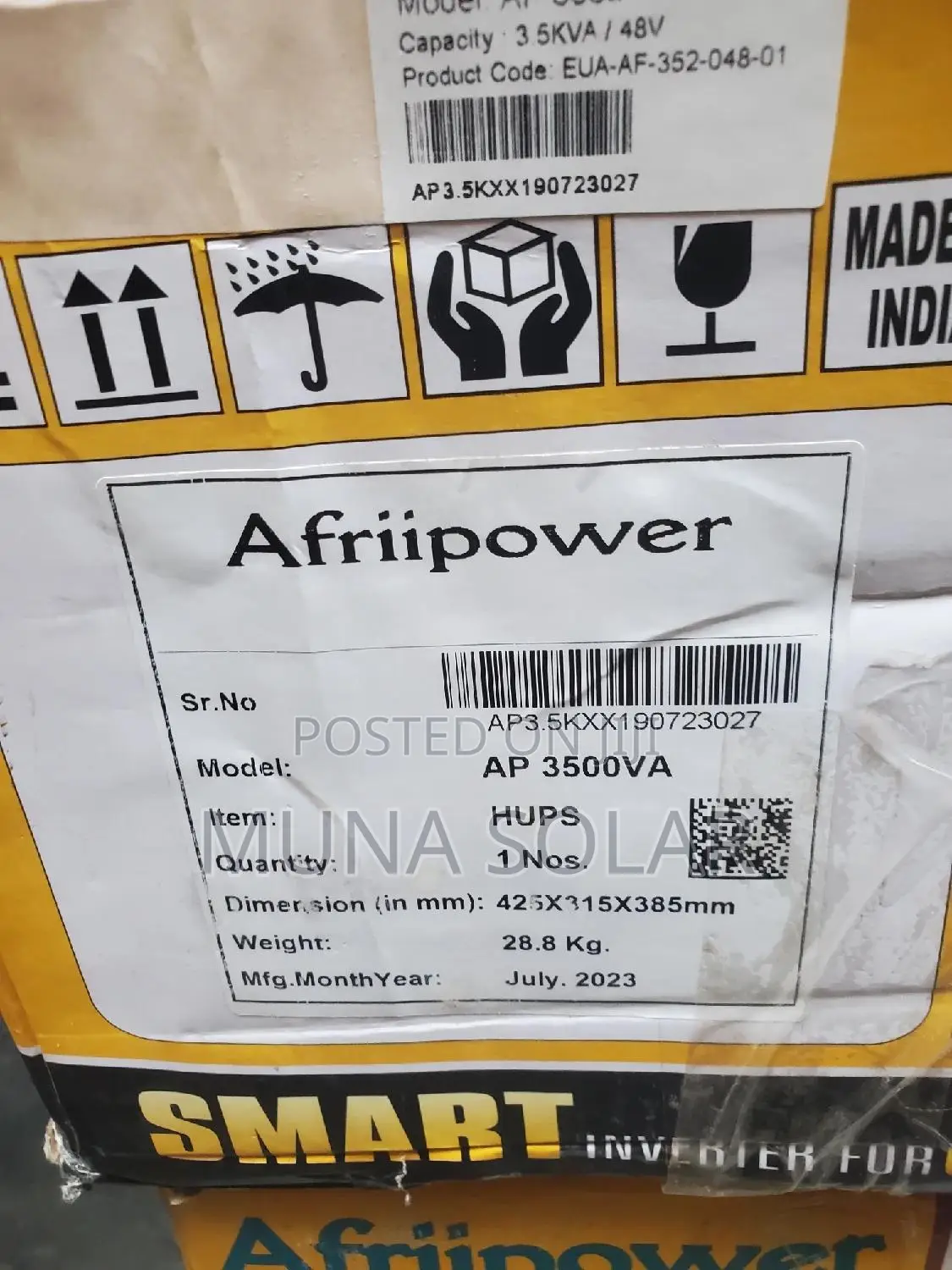 3.5kva 48v Afripower Inverter