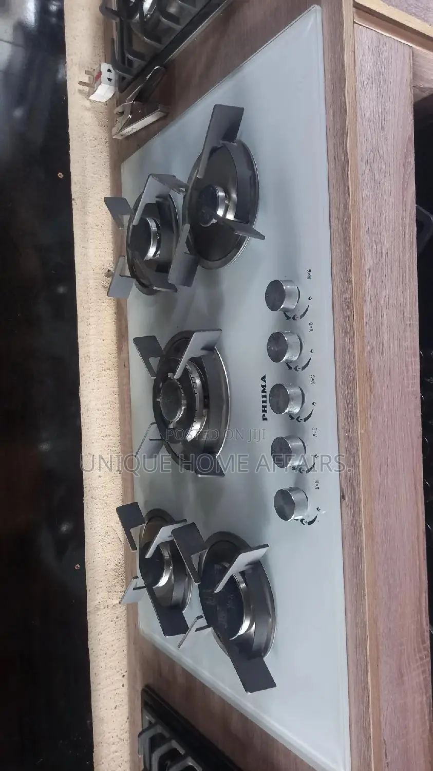 5 Burner Whiteglass Hub