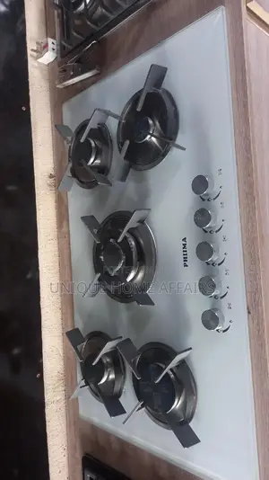 5 Burner Whiteglass Hub