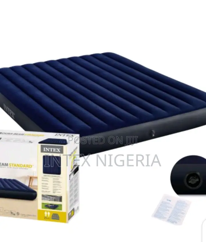 Intex Inflatable Classic Downy King Airbed in AmuwoOdofin Furniture