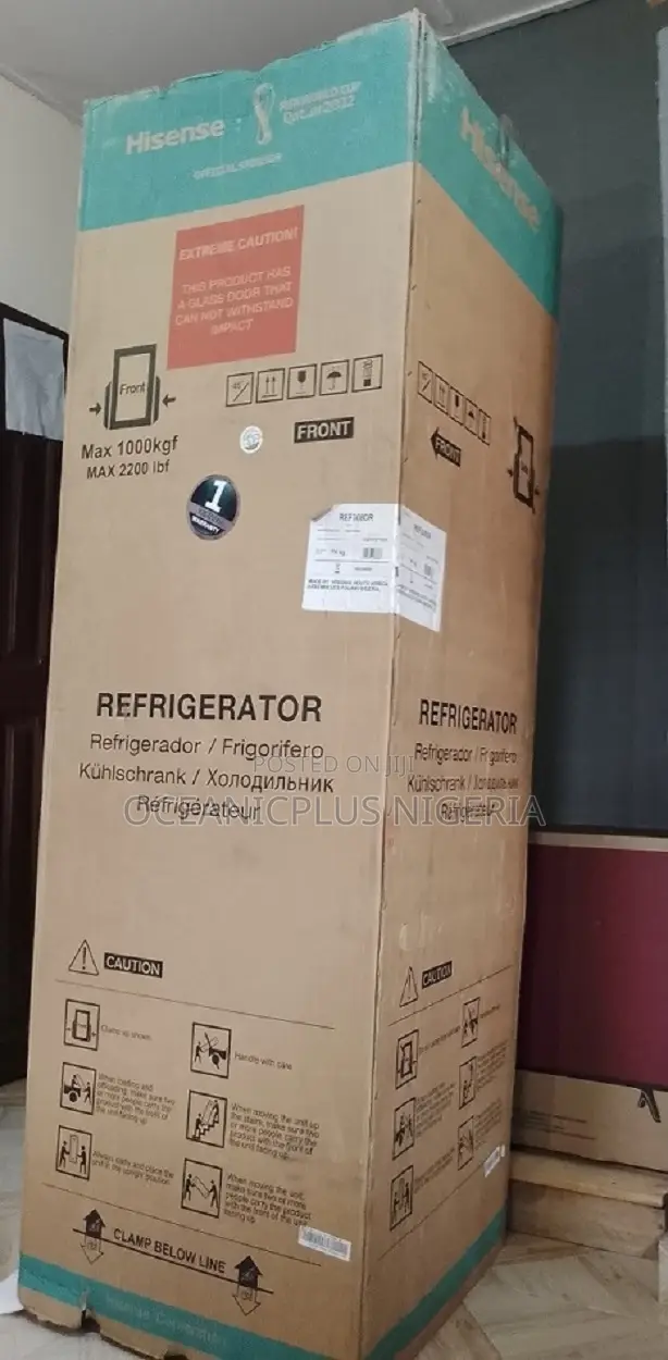 Quality Hisense Refrigerator Double Doors (Ref 308dr)