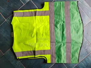 Reflective Vest: Double Colour, Pockets, Zip