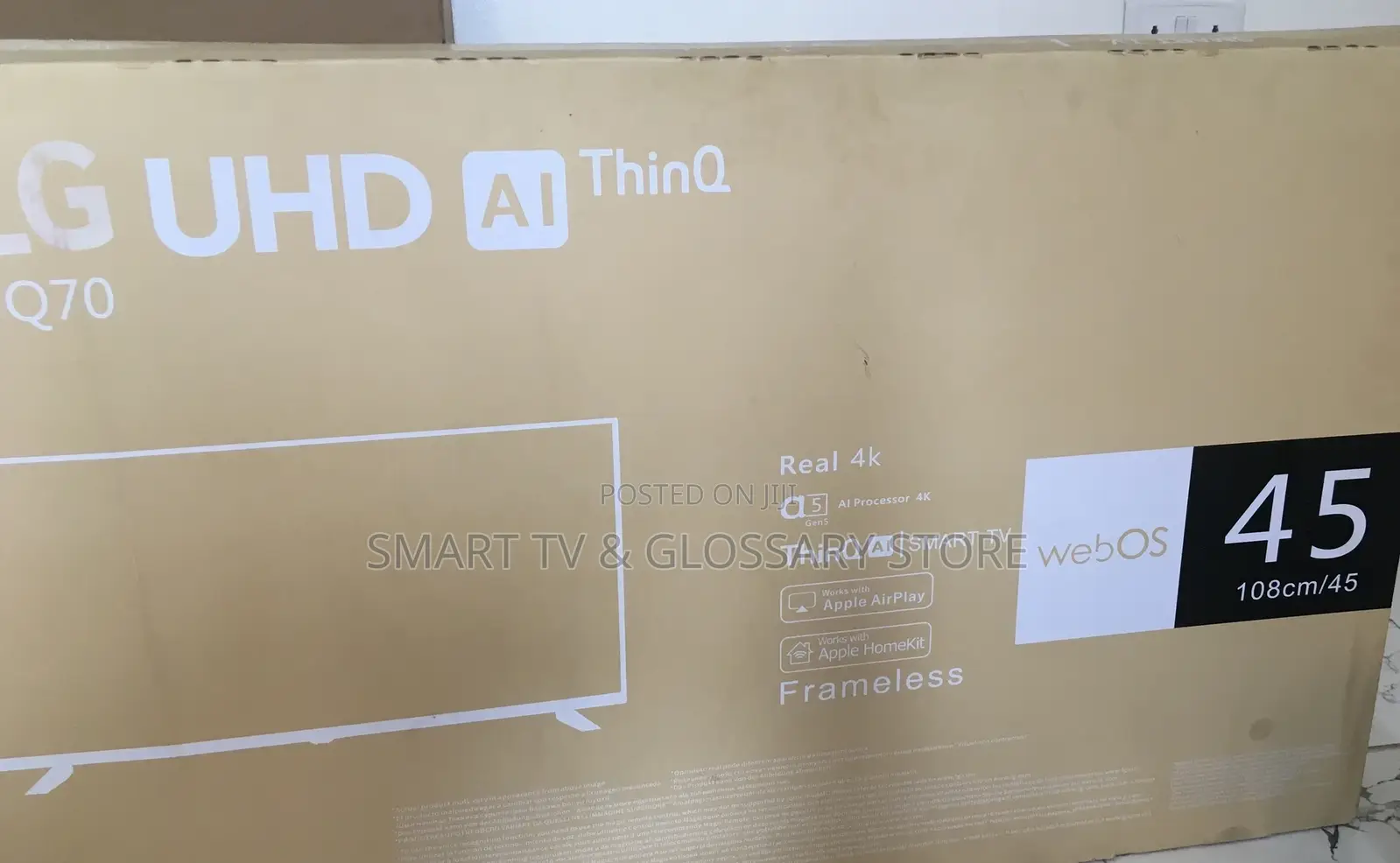 45 Inches With Sharp Contrast