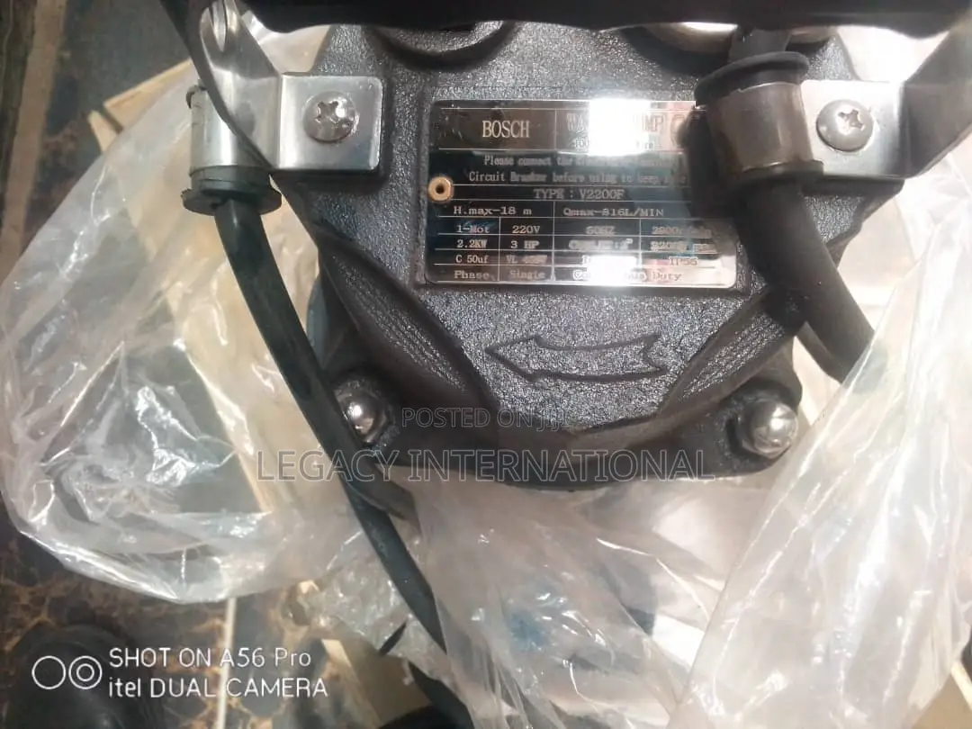 Bosch Sewage Pump 3hp