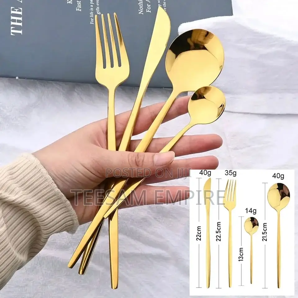 4pcs Dinnerware Cutlery Set