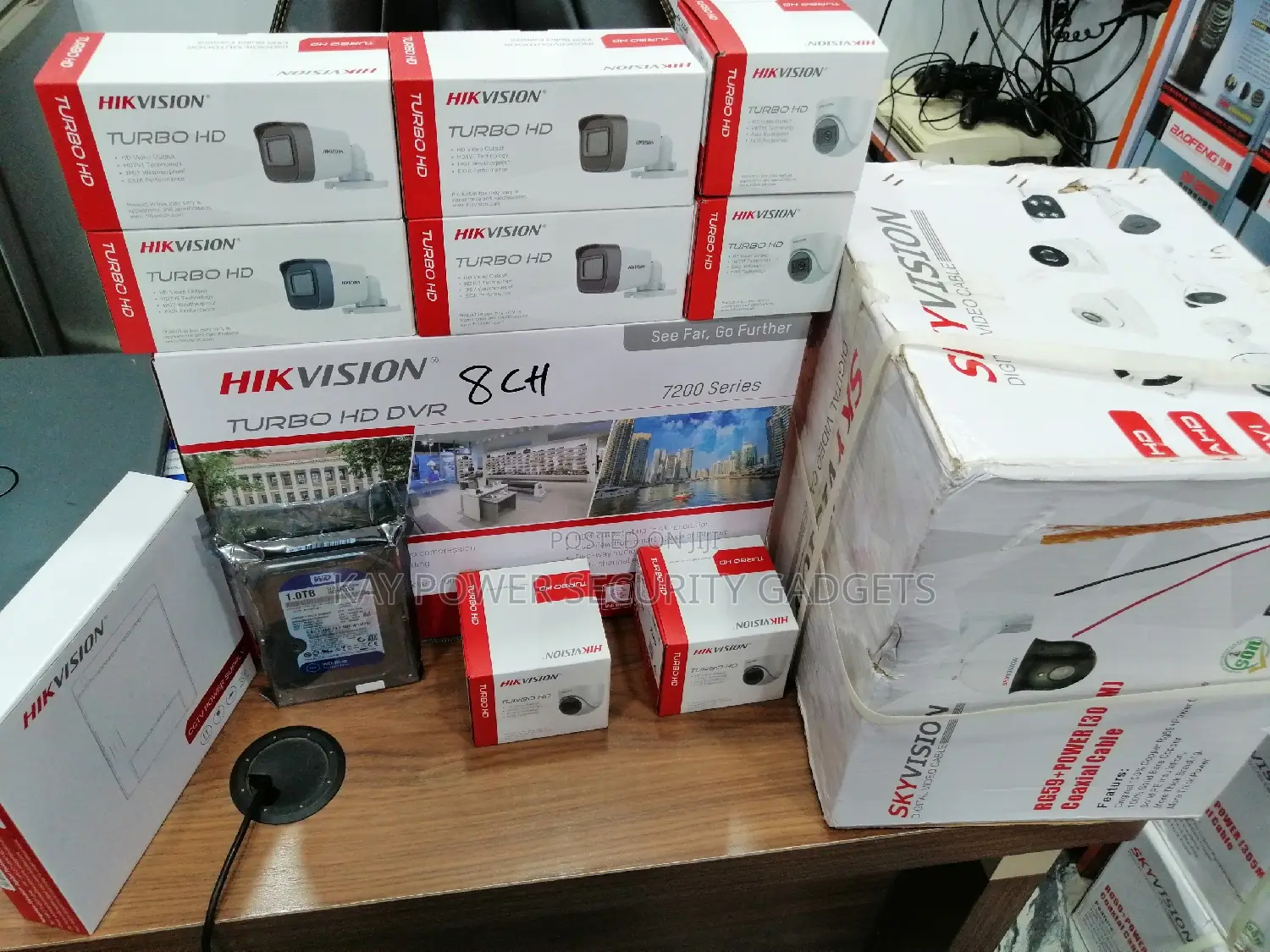 Hikvision 8 Channel Complete Kit