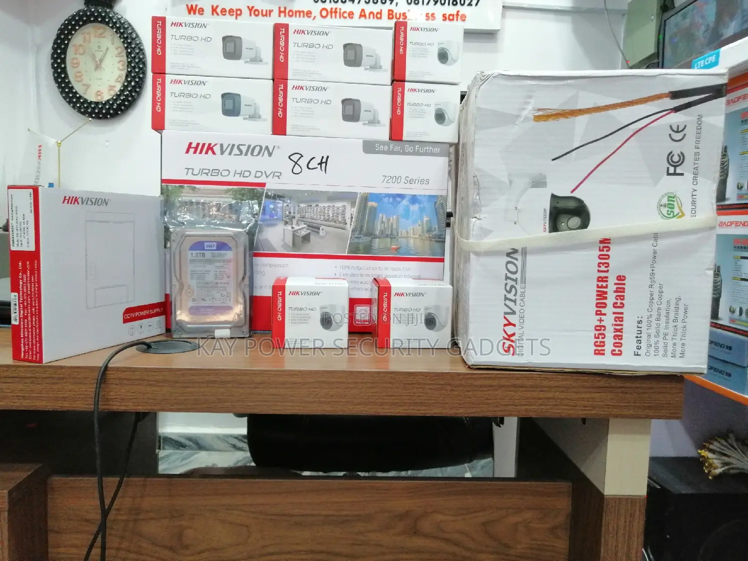 Hikvision 8 Channel Complete Kit