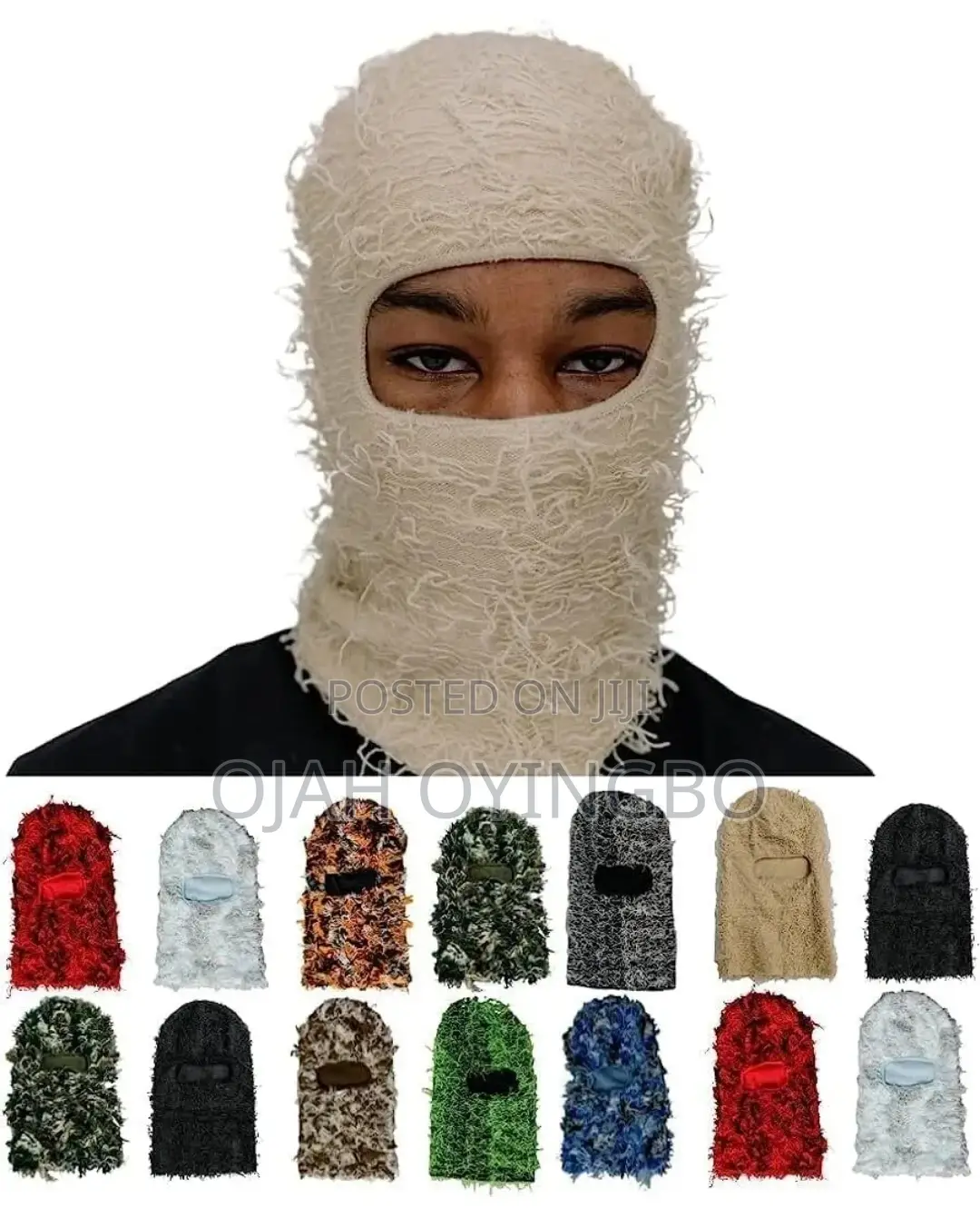 Premium Fur Ski Mask Unisex