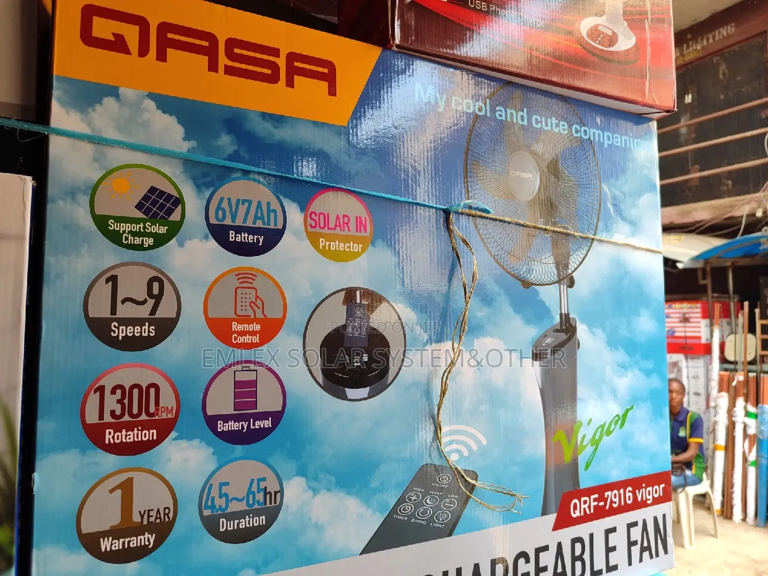Solar Fan 16inches