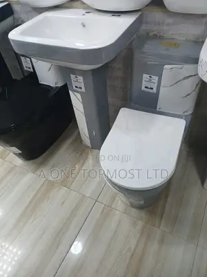 White Grey Water Closet