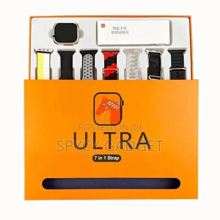 Ultra 7 in 1 Strap Smart Watch 2.0 Infinite Display