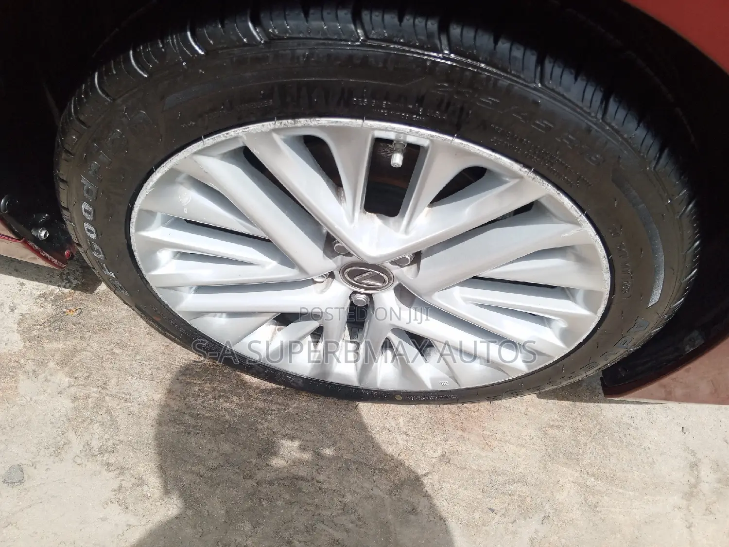 Lexus ES 2013 Red