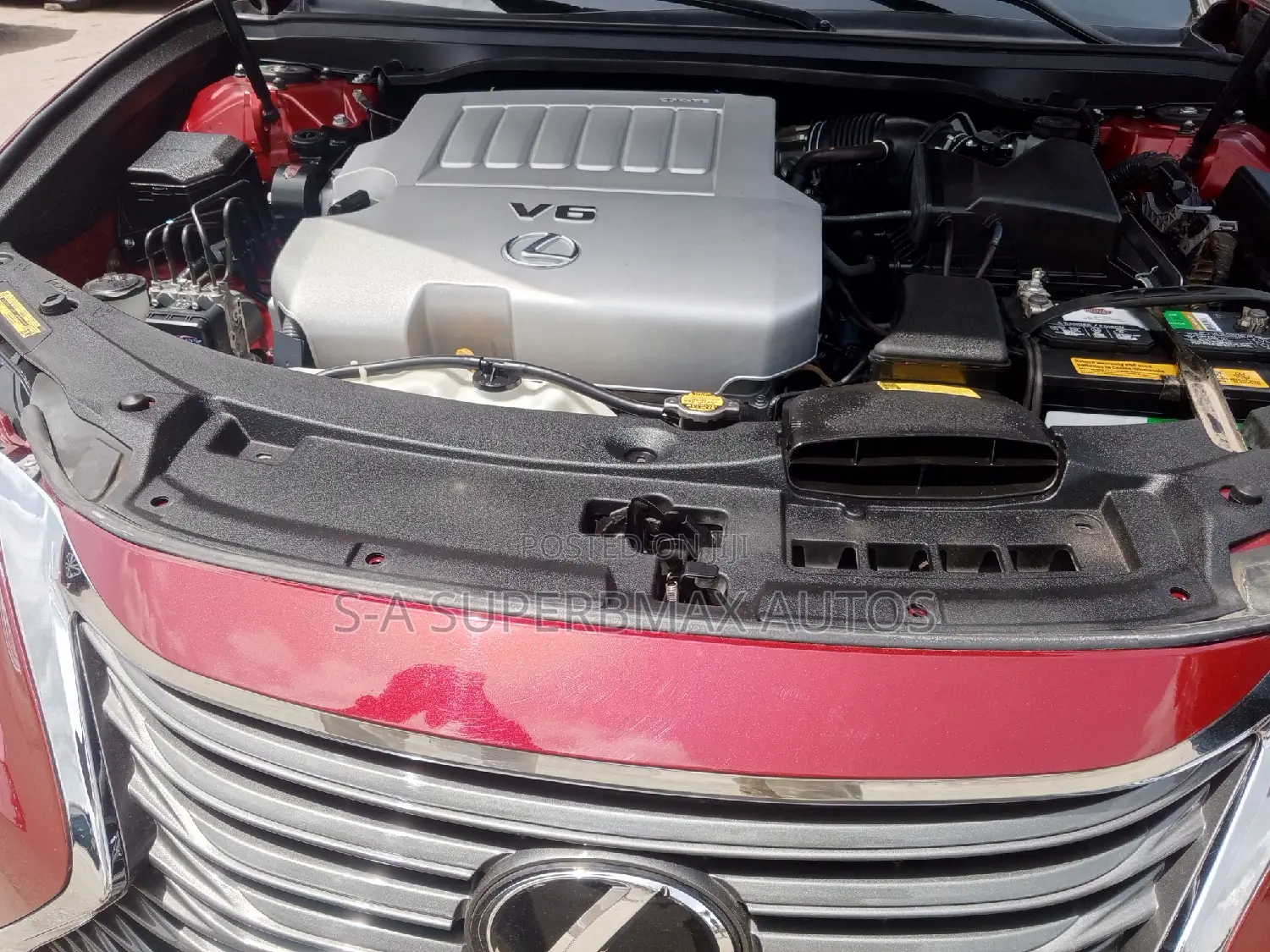 Lexus ES 2013 Red