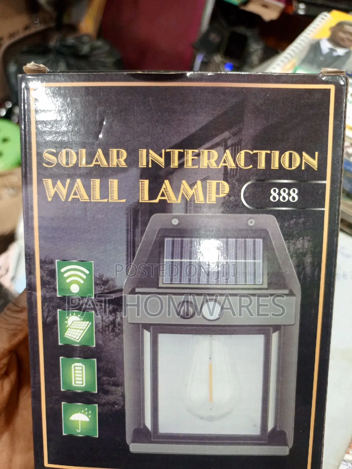 Solar Interaction Wall Lamp