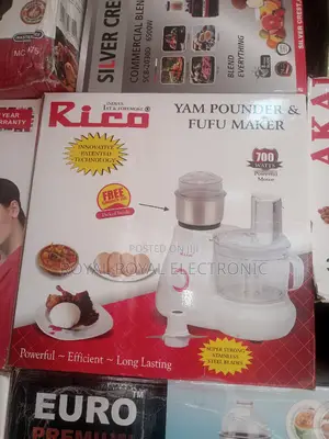 Rico Professional Yam Pounder and Fufu Maker