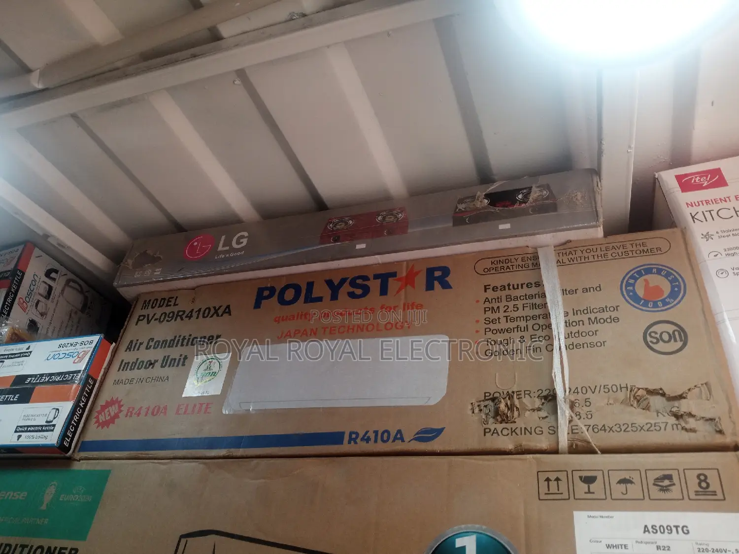 Polystar 1hp Split Air Conditioner With Free Kit