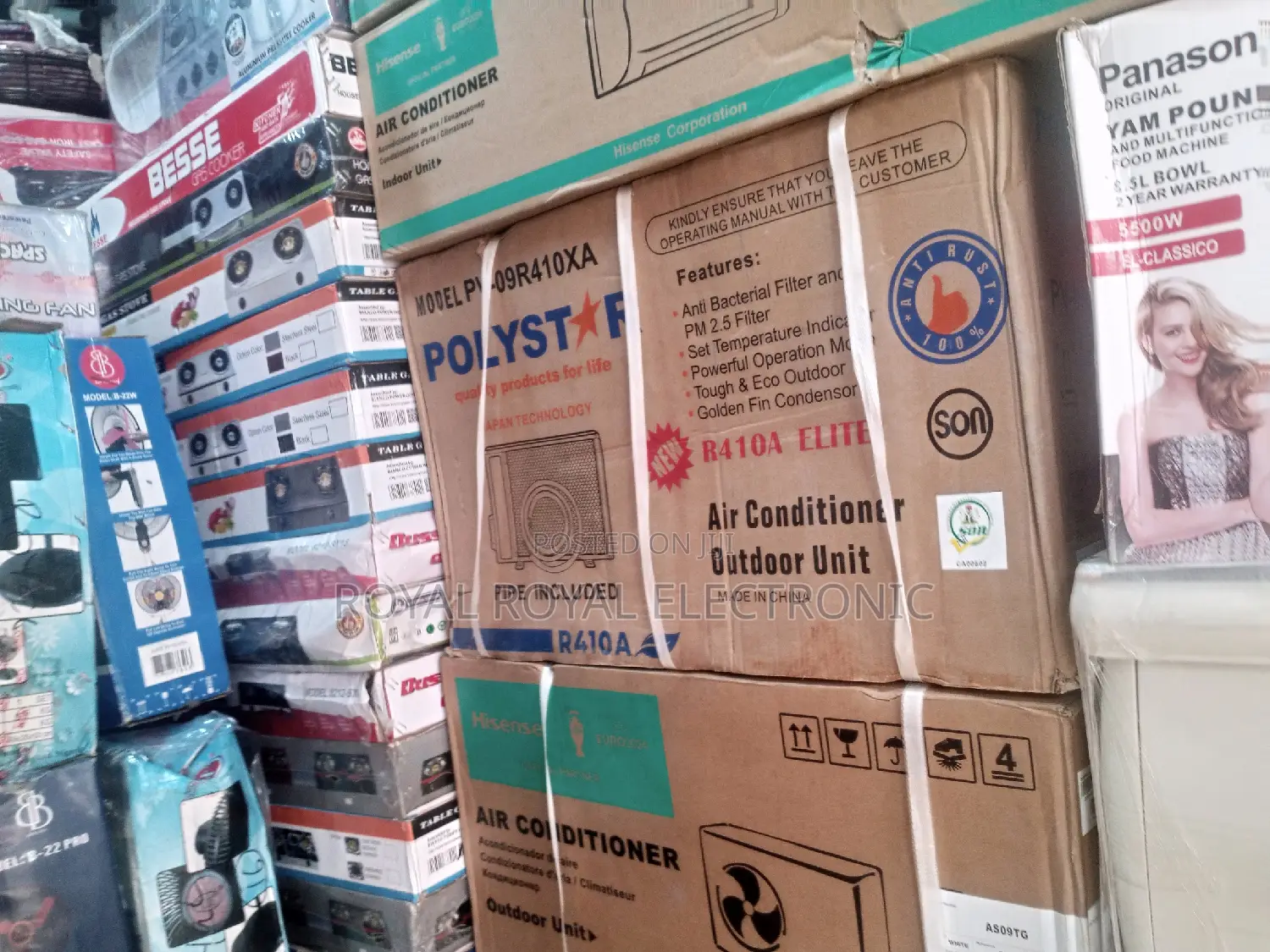 Polystar 1hp Split Air Conditioner With Free Kit