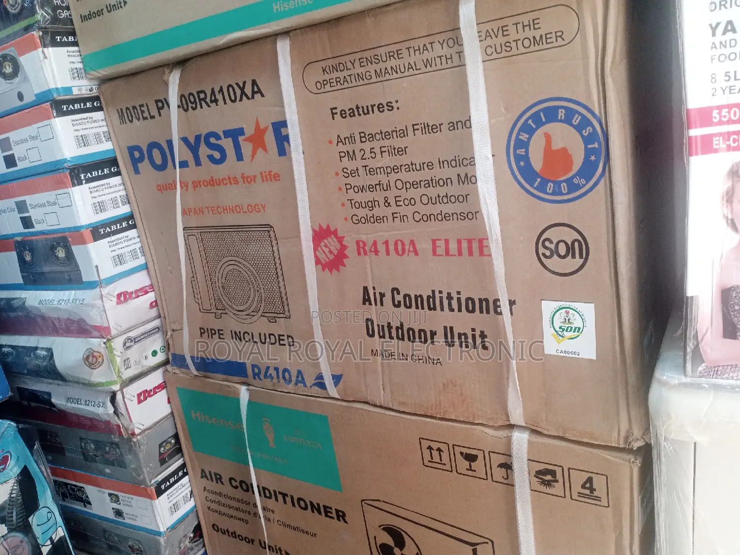World Class Polystar 1hp Split Air Conditioner With Free Kit