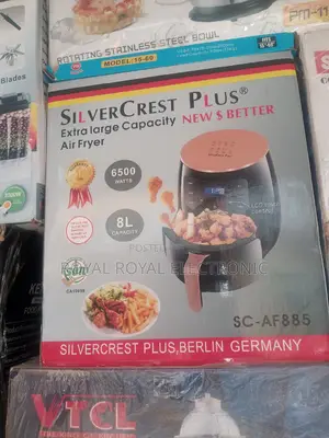Silver Crest Plus 8l Powerful Air Fryer