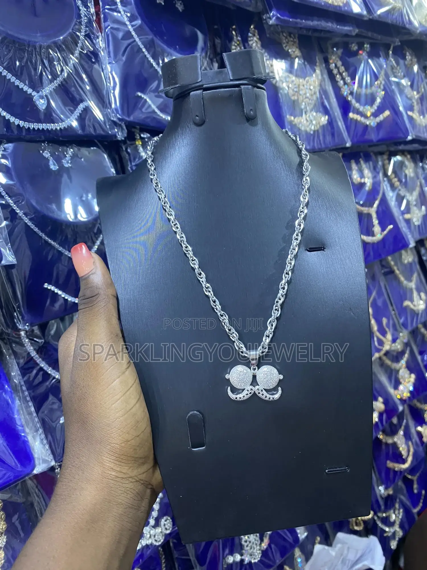 Men Silver Necklace