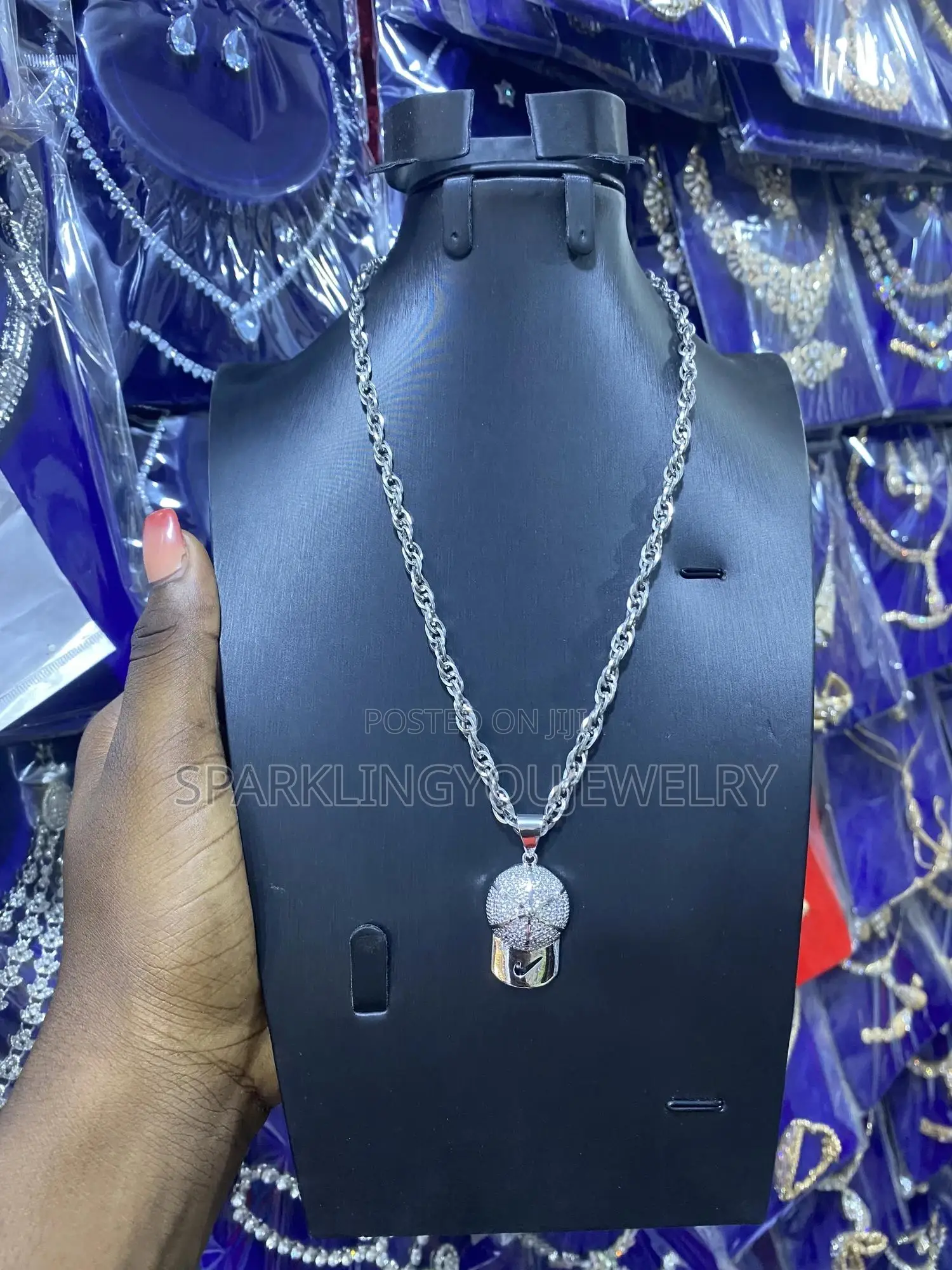 Men Silver Necklace