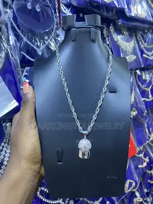 Men Silver Necklace