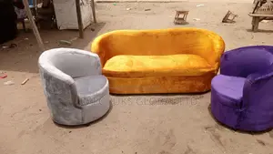 Strong Quality Executive 3seater With 2single Sofa Chair