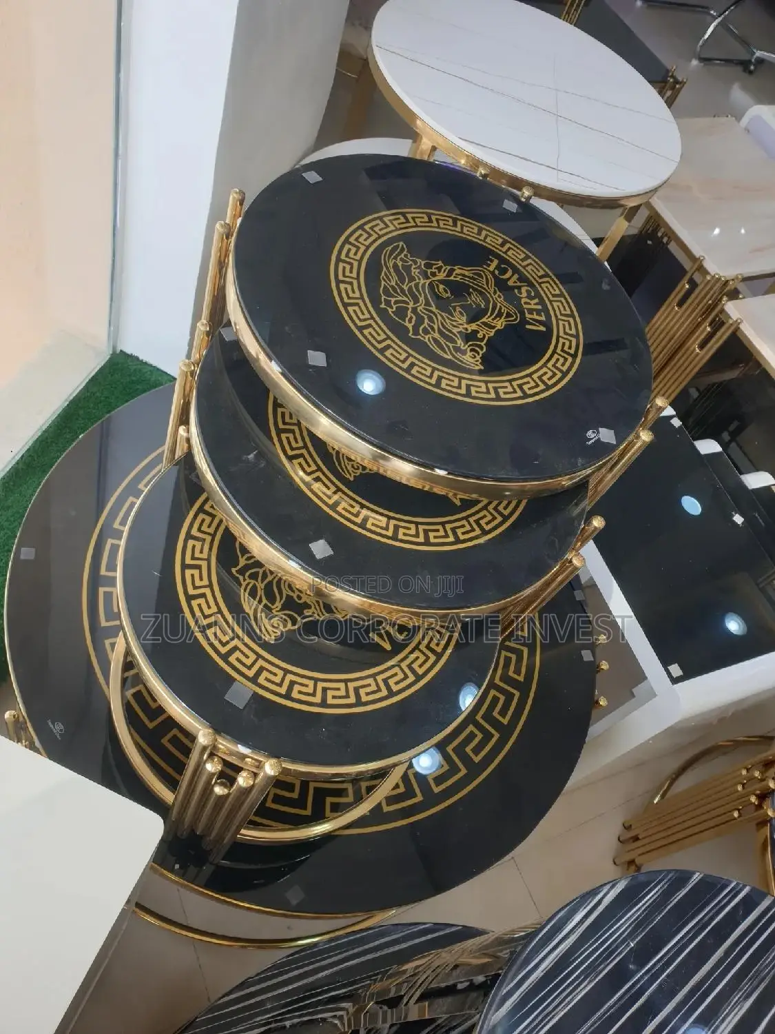 4 in 1 Versace Centre Tables