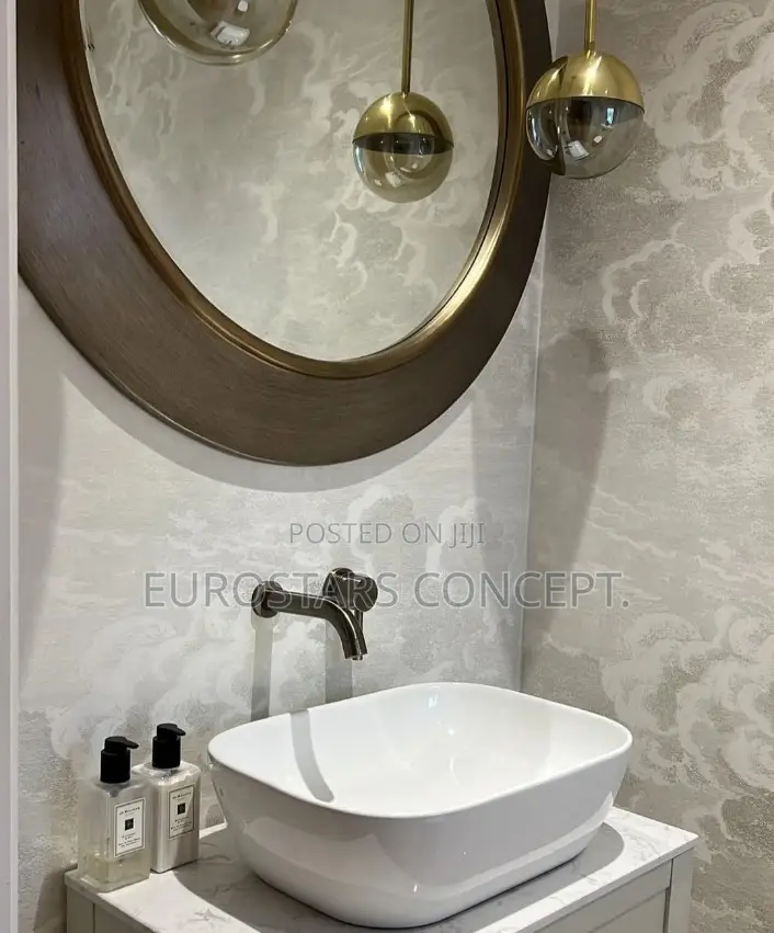 White Oval Ceramic Wash Hand Basin