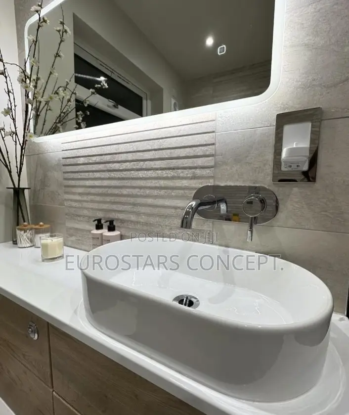 White Oval Ceramic Wash Hand Basin