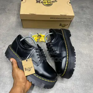 Photo - Luxury Quality Dr Martens 1461 Quad Platform Luxury Boots