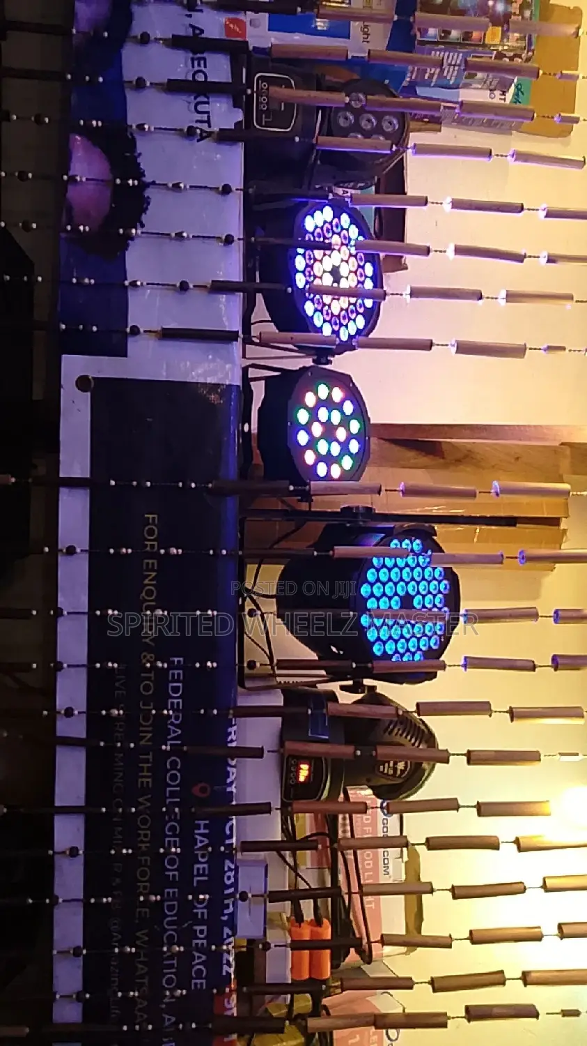 Stage Light, DJ Services and Audio Equipment Rentals